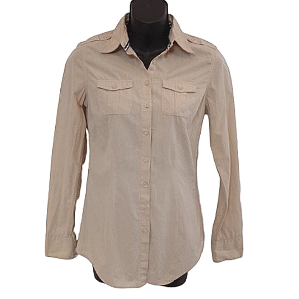 Tommy Hilfiger Limited Edition Cotton Button Front Shirt- Sz. 4